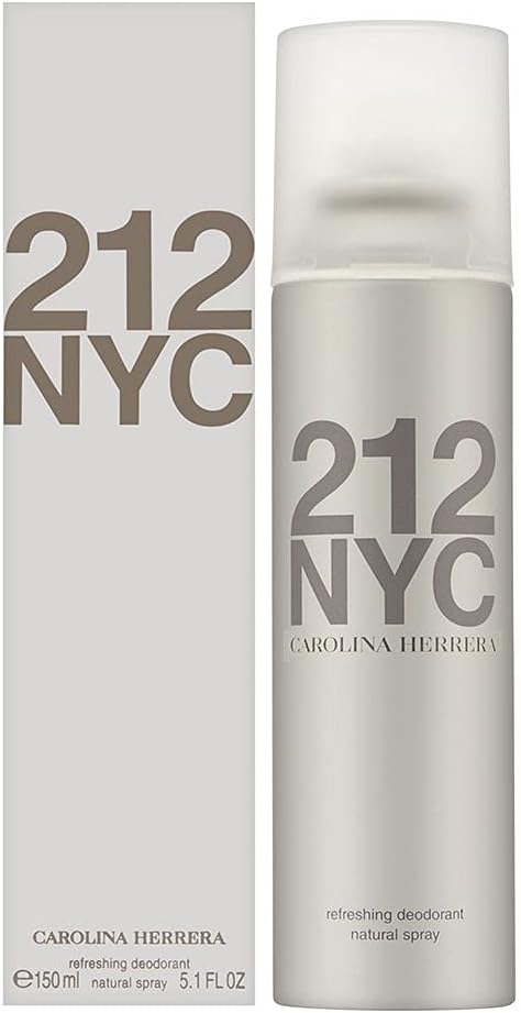 Desodorante 212 Carolina Herrera Para Hombre 150 ml (Spray)