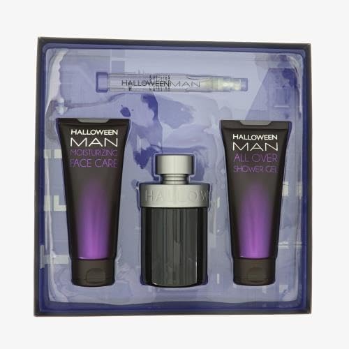 Fragancia Set de Regalo Halloween Man para Hombre (4 Piezas)