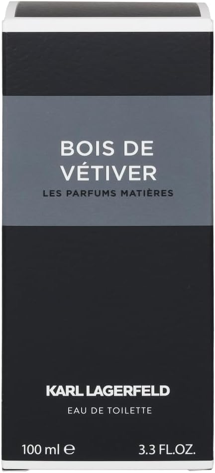 Fragancia Bois de Vétiver de Karl Lagerfeld para Hombre - 100 ml EDT Spray (Probador)