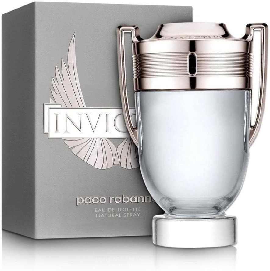 Fragancia Paco Rabanne InvictusEDT para Hombres, 3.4 oz