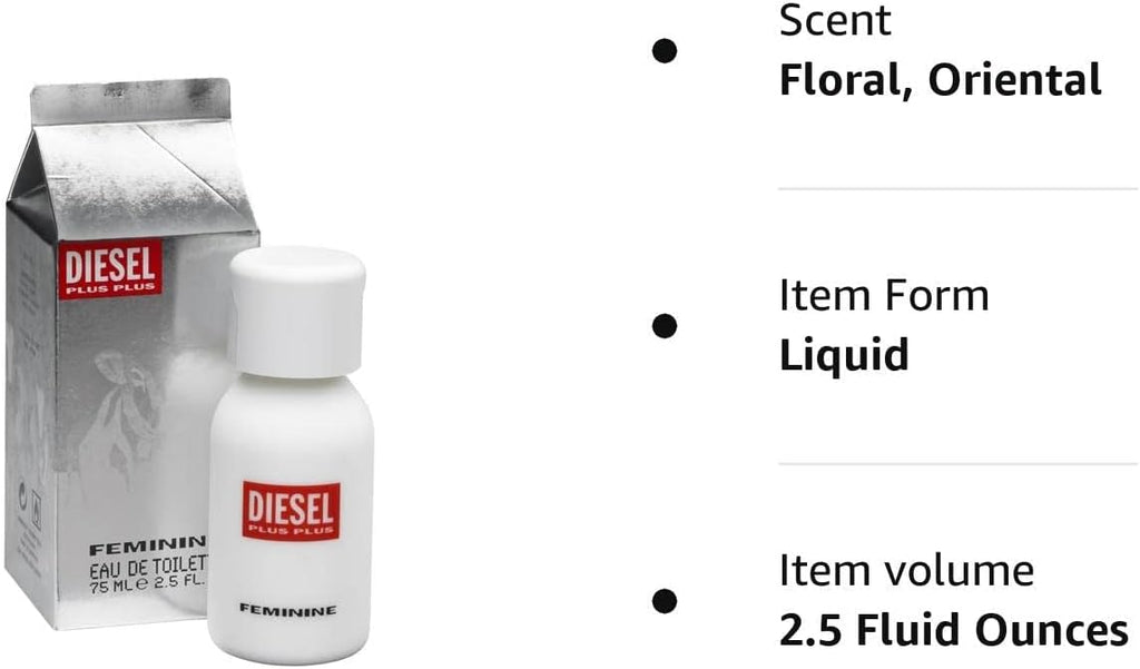 Fragancia Plus Plus Feminine de Diesel para Mujer 75 ml