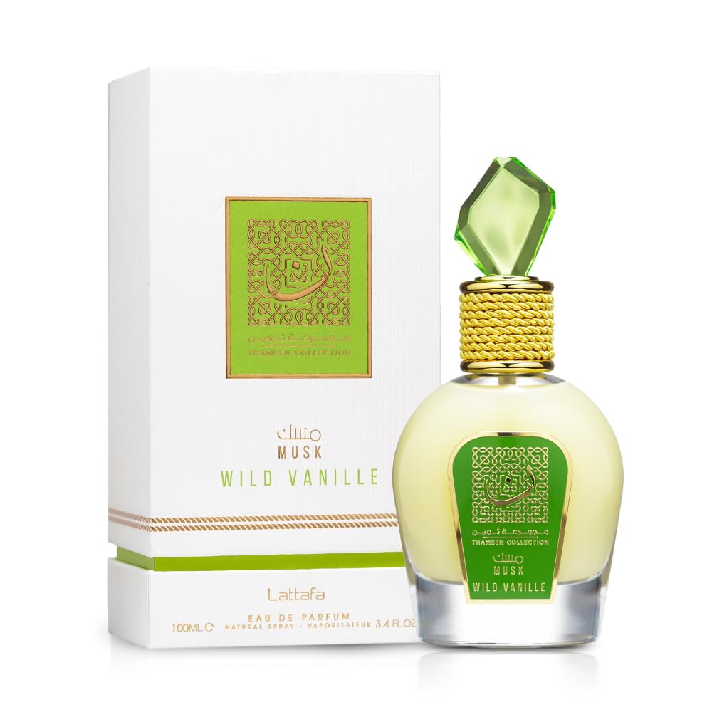 Fragancia Musk Wild Vanille Lattafa Thameen Para Mujer 100 ml