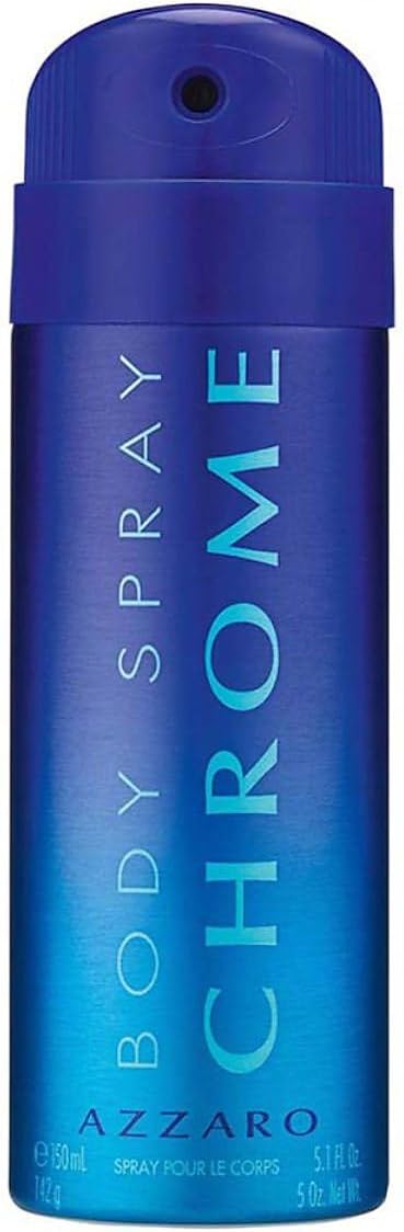 Fragancia Azzaro Chrome Body Spray para Hombres, 5.1 oz