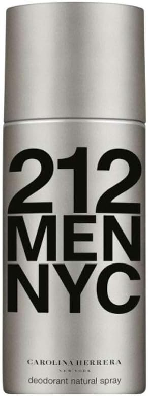 Fragancia Carolina Herrera 212 Desodorante para Hombres, 150 ml