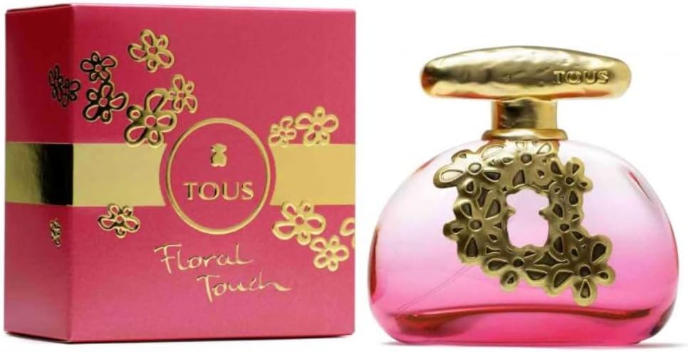 Tous Floral Touch EDT Perfume for Women, 3.4 Fluid Ounce