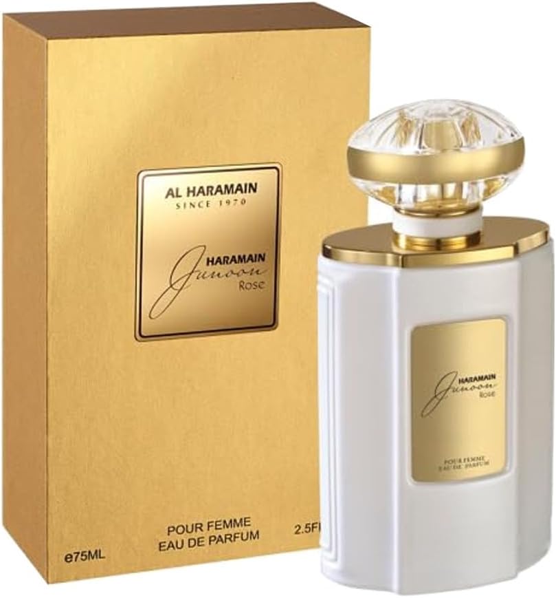 FRAGANCIA Junoon Rose Al Haramain para Mujer 75ml