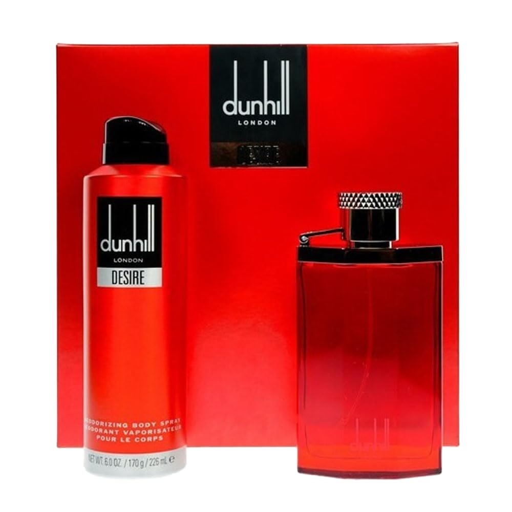 Fragancia Alfred Dunhill Desire Red Gift Set | EDT 100 ml + Body Spray 180 ml