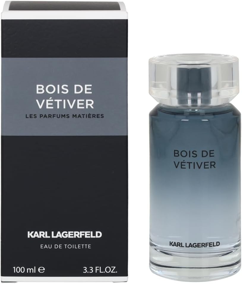 Fragancia Bois de Vétiver de Karl Lagerfeld para Hombre - 100 ml EDT Spray (Probador)