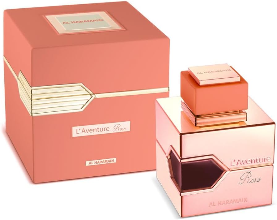 Fragancia L'Aventure Rose de Al Haramain para Mujer -100  ml EDP Spray