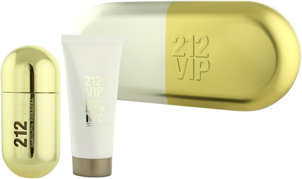Fragancia 212 VIP de Carolina Herrera para Mujer - 50 ml EDP + 100 ml Loción (Set)
