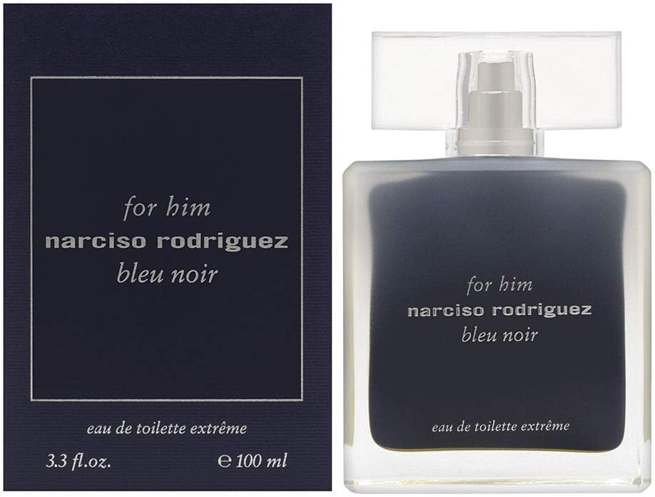 Fragancia Bleu Noir Eau de Toilette Extrême Narciso Rodriguez EDT Hombre 100 ml