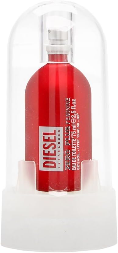 Fragancia Diesel Zero Plus Red EDT para Mujeres, 2.5 oz