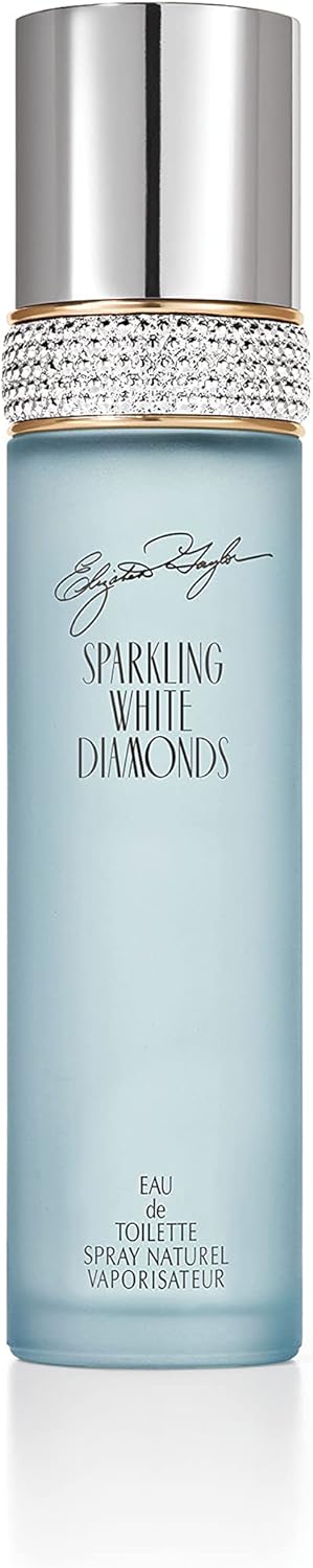 Fragancia Elizabeth Taylor White Diamonds Sparkling EDT para Mujeres, 1.7 oz