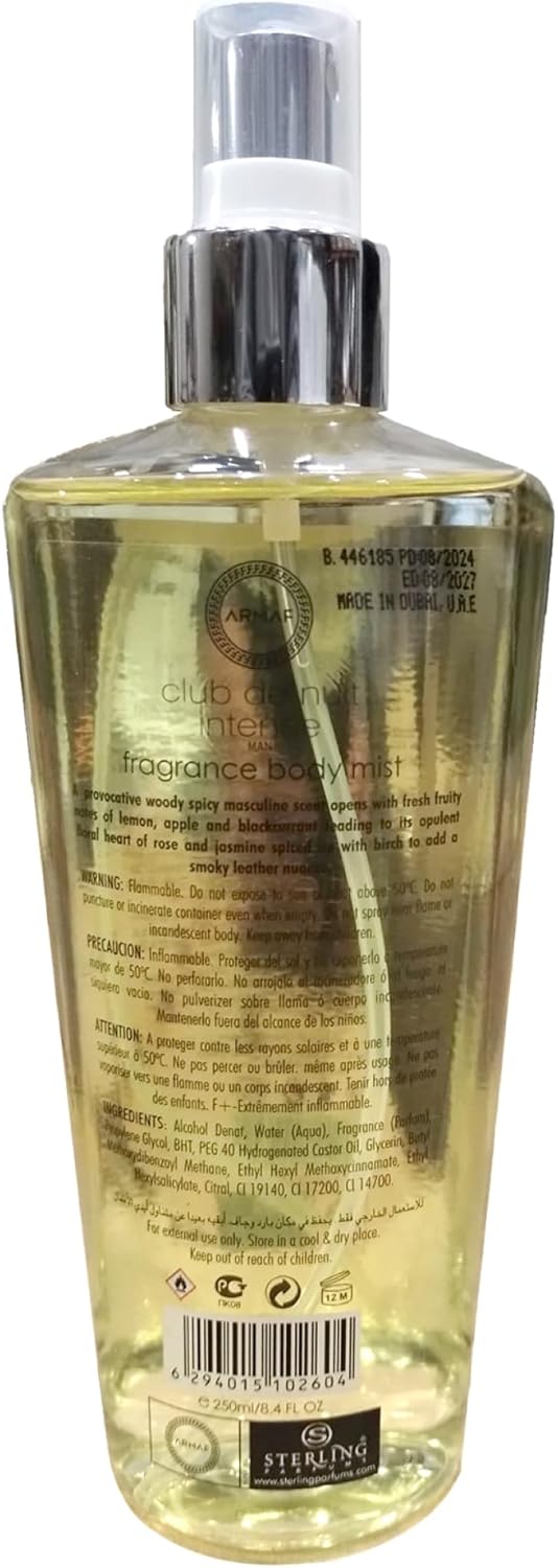 Fragancia Armaf Club De Nuit Intense para hombre 8.4 oz