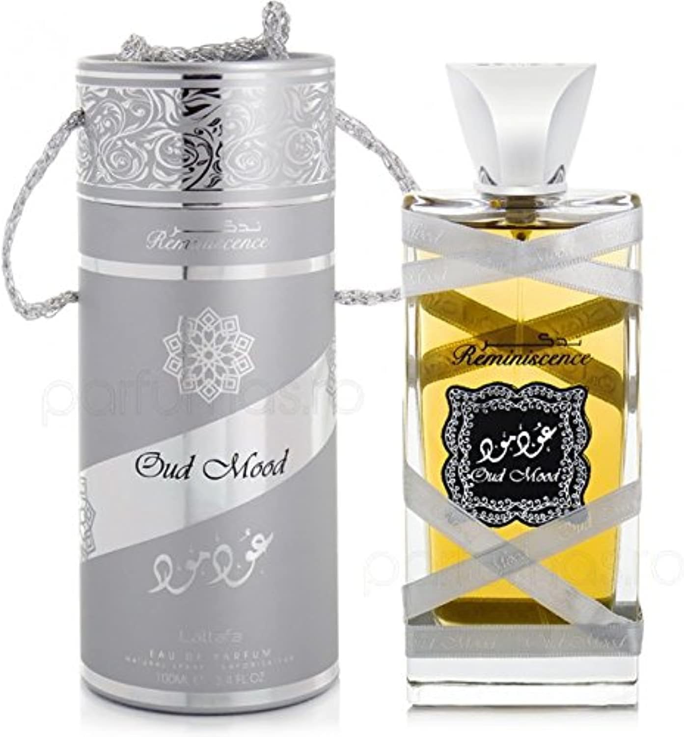 Fragancia Oud Mood Reminiscence de Lattafa para Unisex - 100 ml EDP Spray