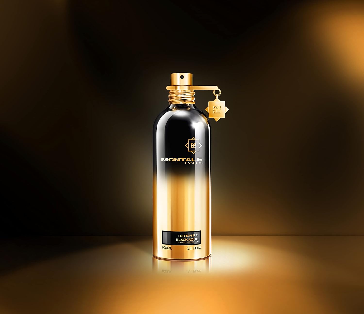 Fragancia Black Aoud Intense Montale Extrait de Parfum Unisex, 100 ml