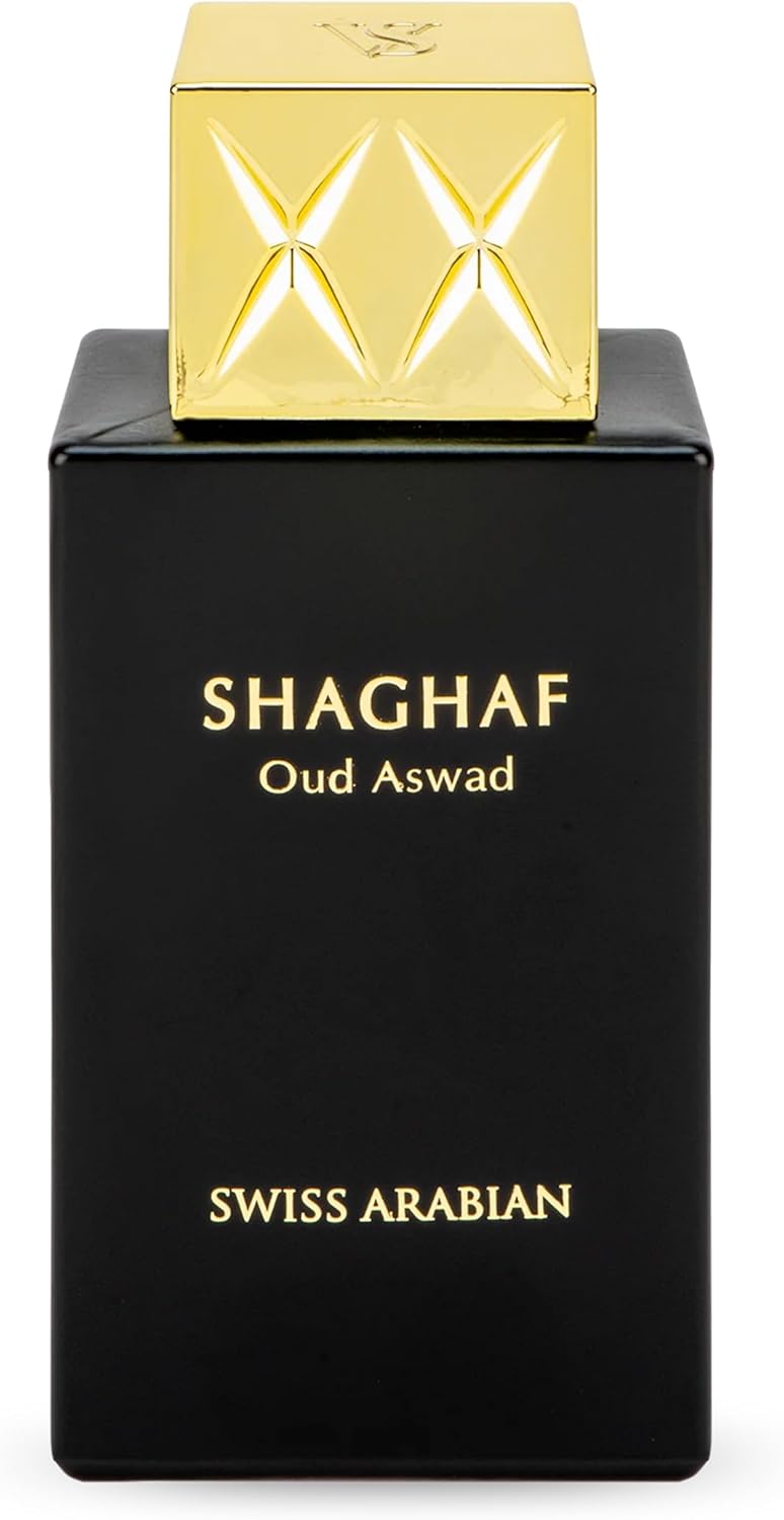 Fragancia Shaghaf Oud Aswad de Swiss Arabian Unisex 75 ml