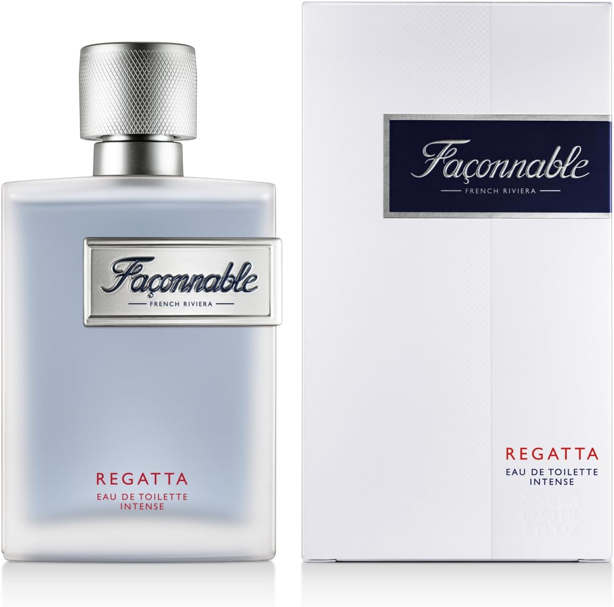 Faconnable Regatta Intense for Men Eau de Toilette Spray, 3.0 Ounce