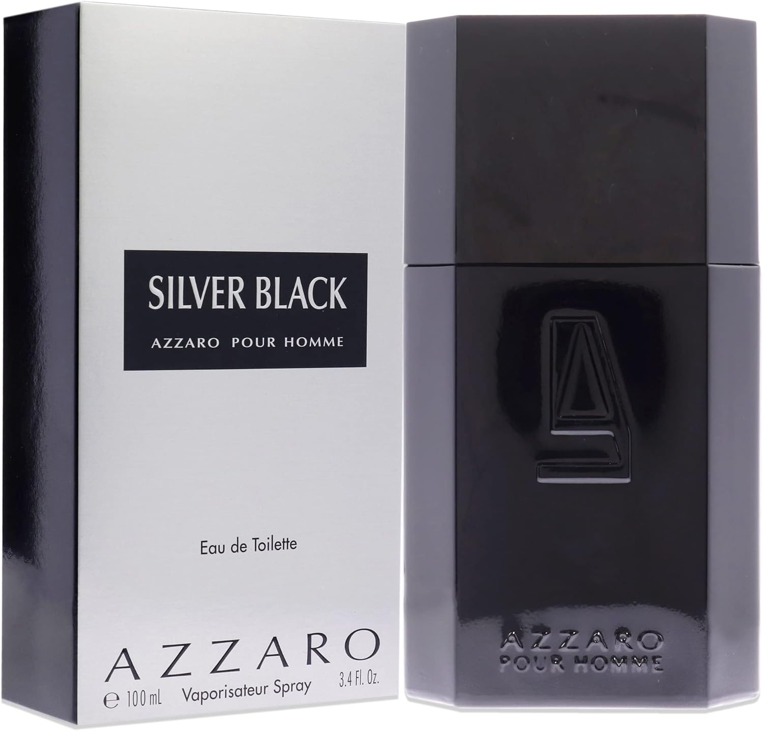 Fragancia Silver Black (Onyx) de Azzaro para Hombre 100 ml