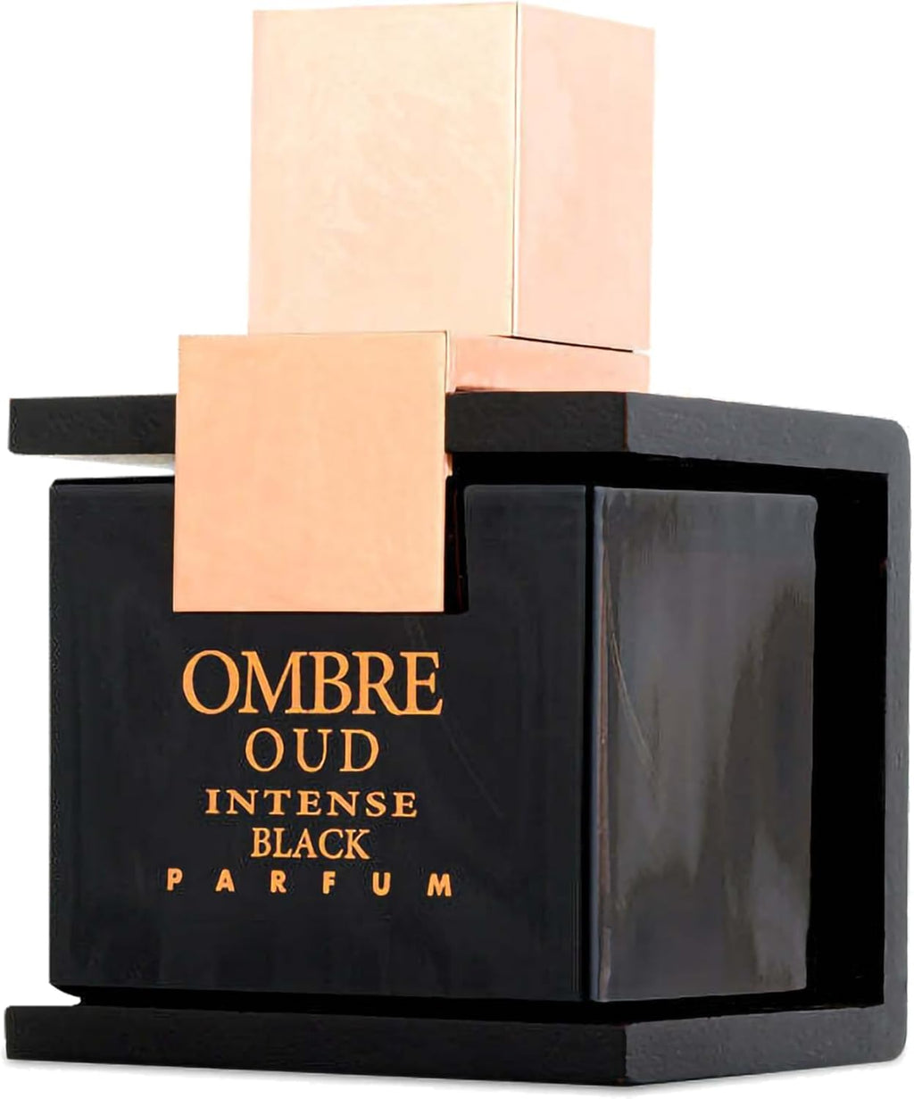 Fragancia Armaf Ombre Oud Intense Black Perfume para Hombres, 3.4 oz