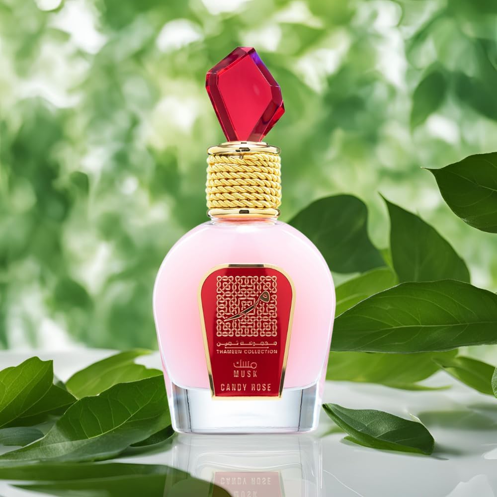 Fragancia Musk Candy Rose Lattafa Thameen Unisex 100 ml