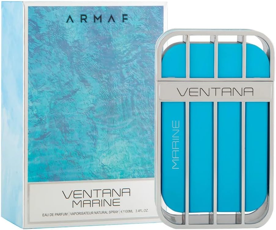 ¡Por supuesto! Con gusto te ayudaré a crear la publicación para el perfume Ventana Marine de Armaf.  Conversión: 3.4 oz es equivalente a 100 ml.  Título Fragancia Ventana Marine de Armaf para Hombre - 100 ml EDP Spray