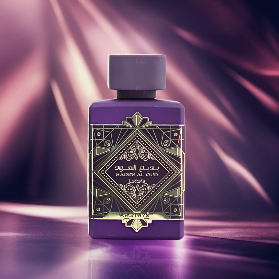 Fragancia Bade'e Al Oud Amethyst de Lattafa Unisex 100 ml