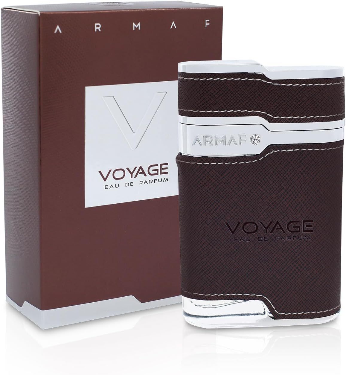 Fragancia Armaf Voyage Brown para hombre EDP 3.4 oz