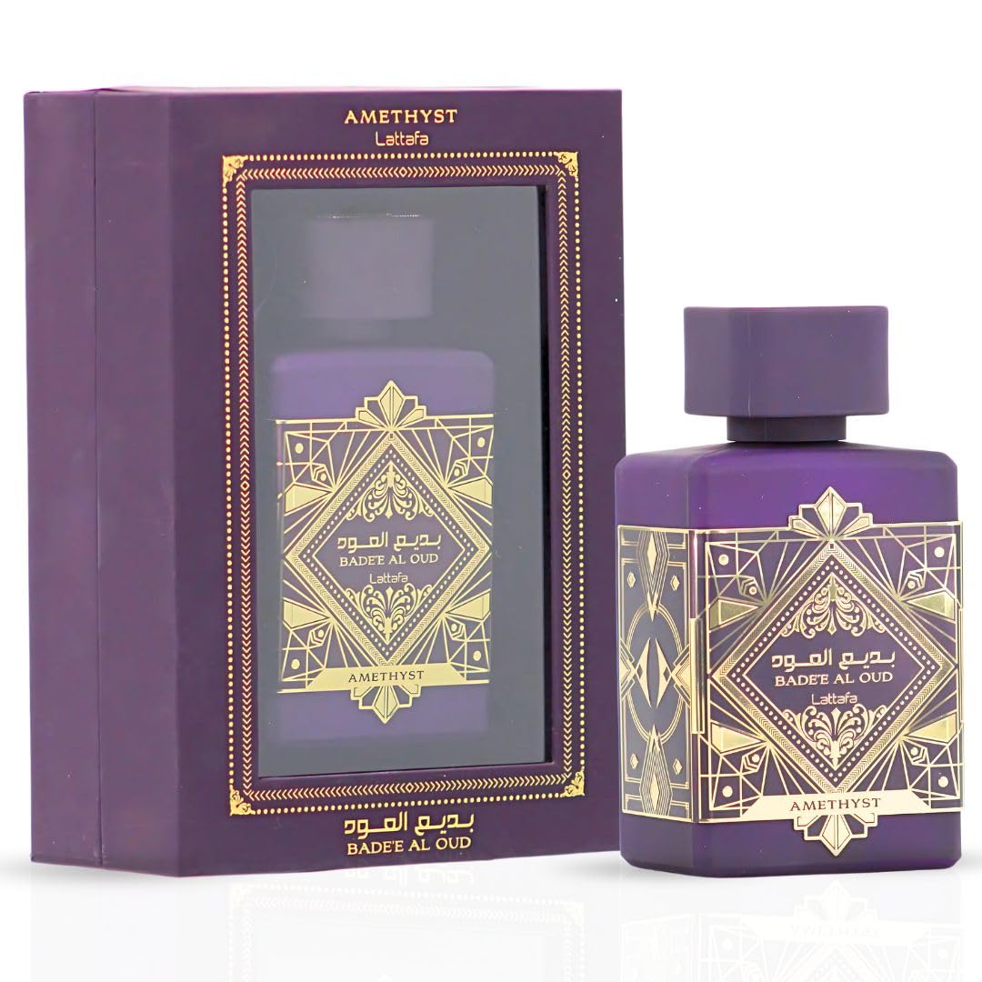 Fragancia Bade'e Al Oud Amethyst de Lattafa Unisex 100 ml