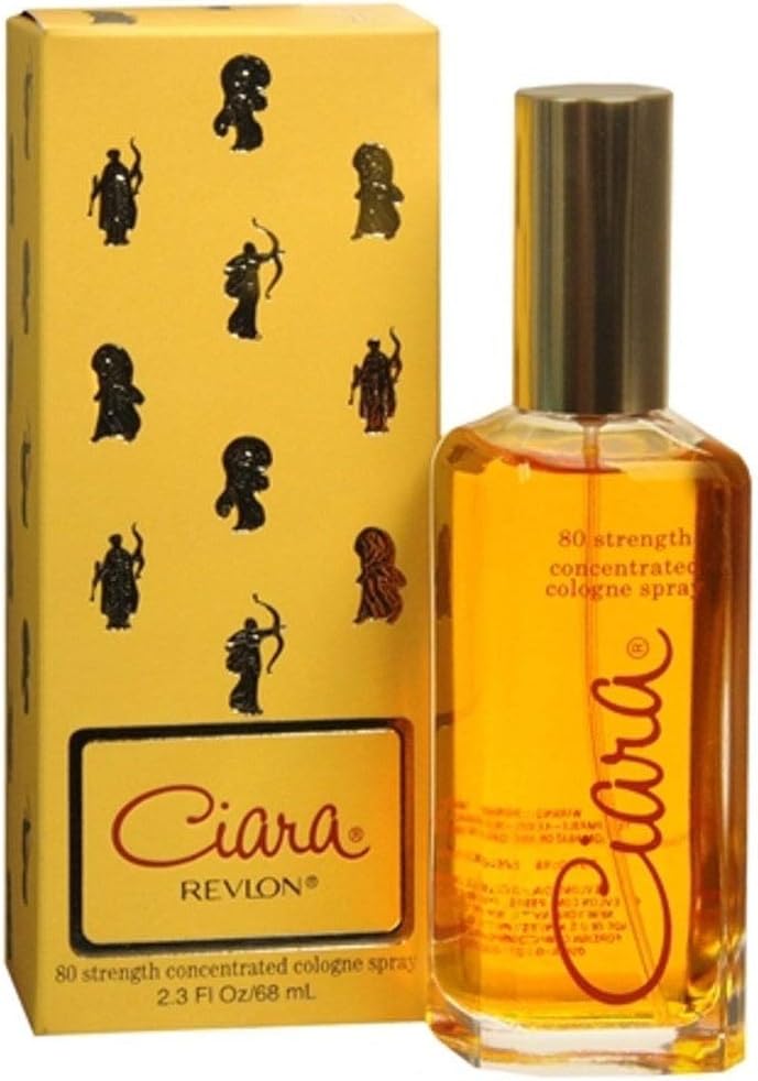 Revlon Ciara - Spray concentrado de colonia para mujer, 2.5 onzas, 80 fuerza, color dorado