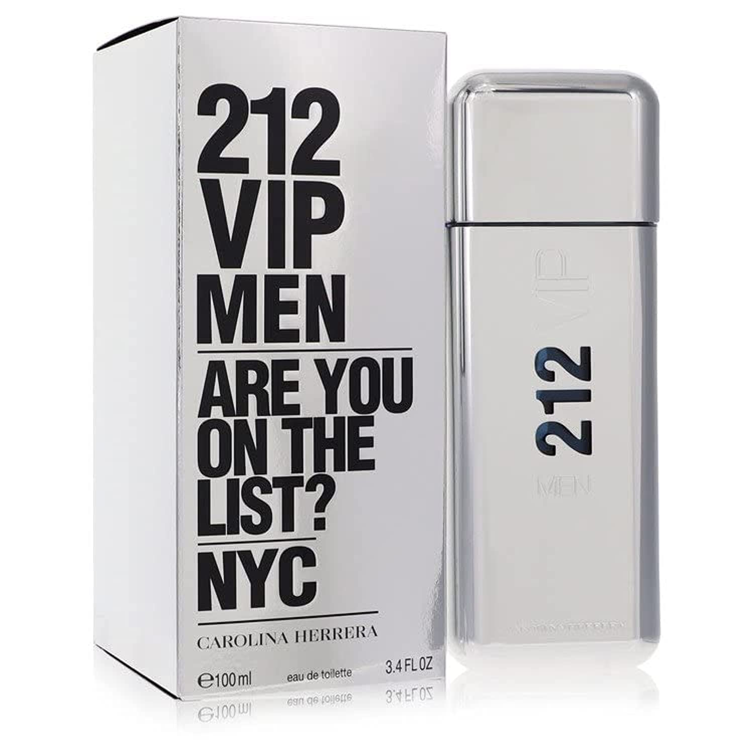 Fragancia 212 Vip Para Hombres Edt 3.4 Oz
