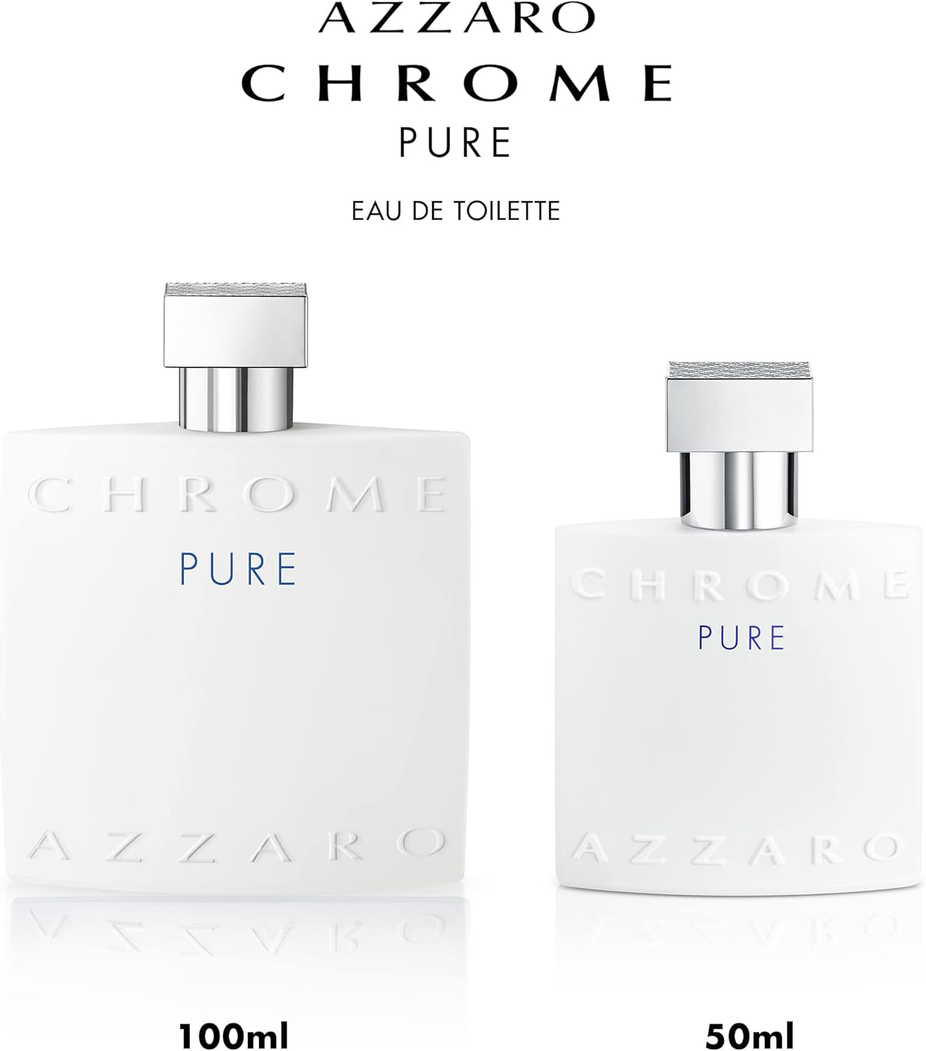 Fragancia Chrome Pure de Azzaro para Hombre 100 ml