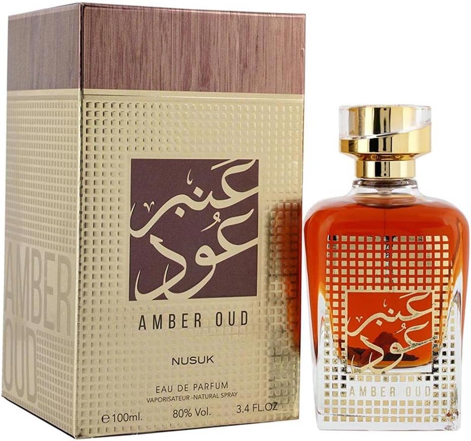 Fragancia Amber Oud Nusuk Unisex 100 ml
