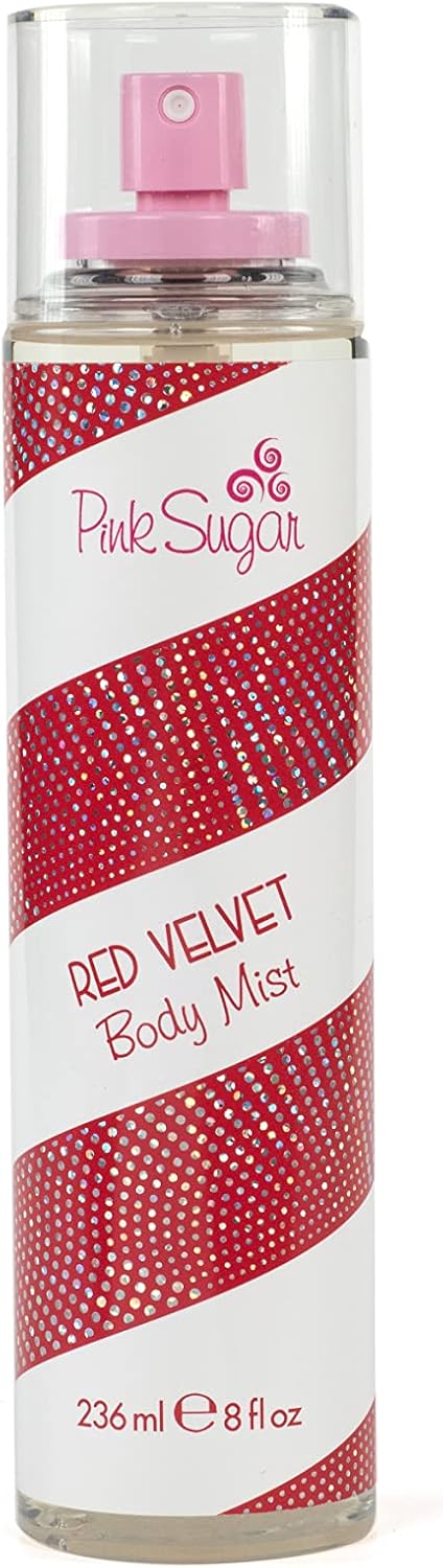 Fragancia Body Mist Pink Sugar Red Velvet  para Mujer 236 ml
