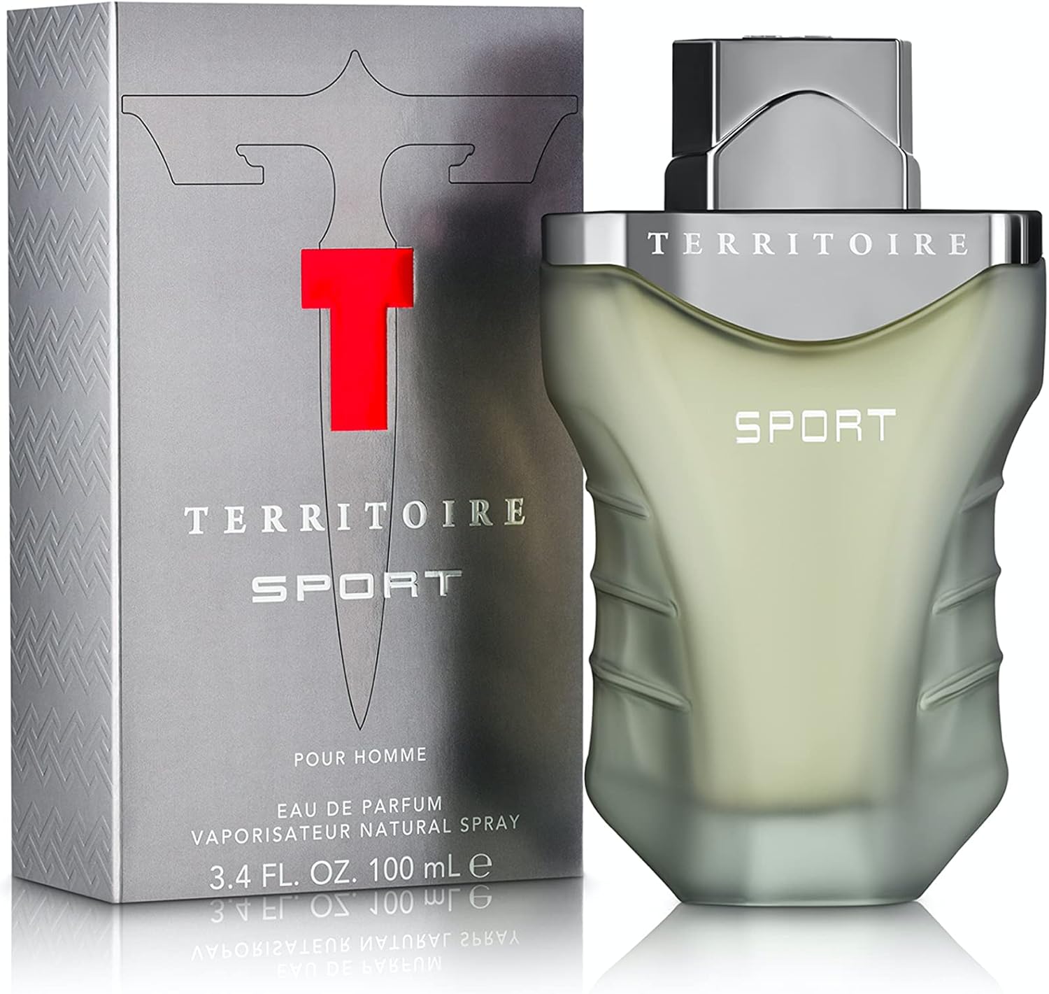 Fragancia Territoire Sport de YZY Perfume para Hombre - 100 ml EDP Spray