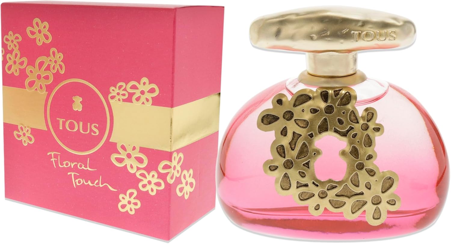Tous Floral Touch EDT Perfume for Women, 3.4 Fluid Ounce