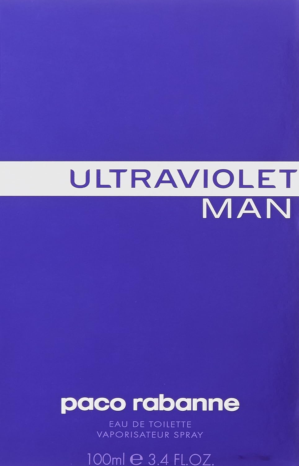 Fragancia Ultraviolet de Paco Rabanne para Hombre - 100 ml EDT Spray