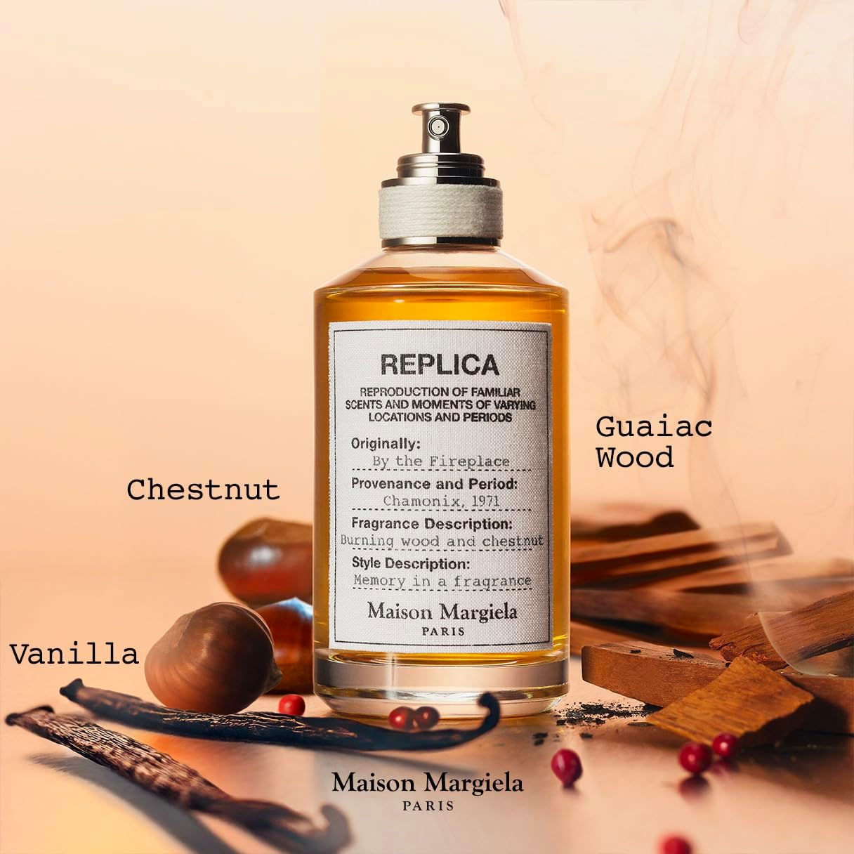 Fragancia Replica By The Fireplace de Maison Margiela (EDT) Unisex - 100 ml