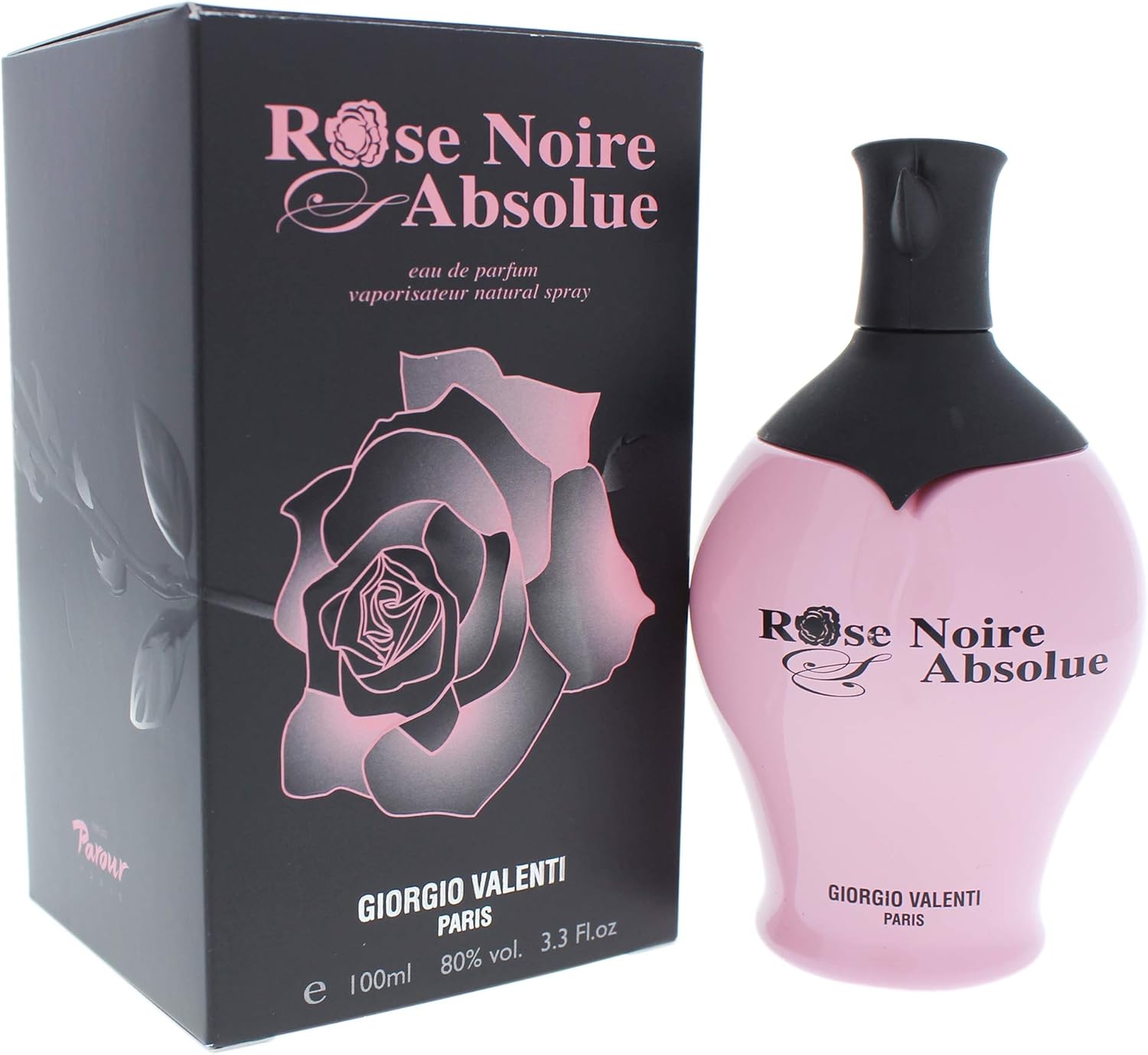 Fragancia Giorgio Valenti Rose Noire Absolue EDP para Mujeres, 3.3 oz