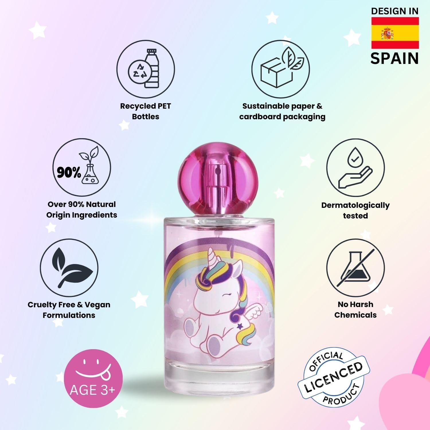 Fragancia Eau My Unicorn de Air-Val International para Niñas - 100 ml EDT Spray