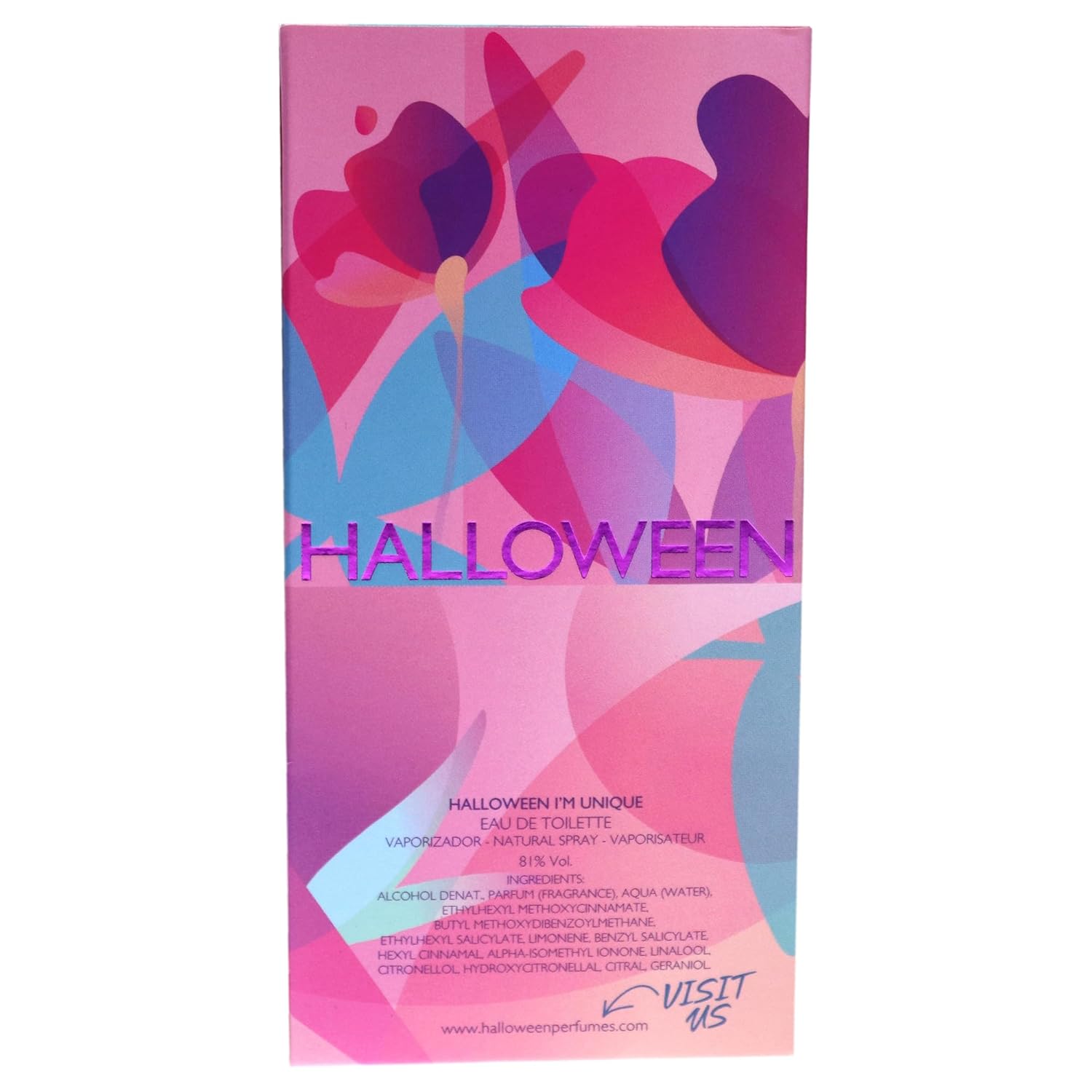 Fragancia Halloween I'M Unique EDT para Mujeres, 100 ml