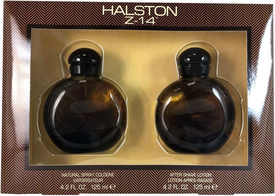 Fragancia Z-14 de Halston para Hombre - 125 ml EDC + 125 ml Aftershave (Set)