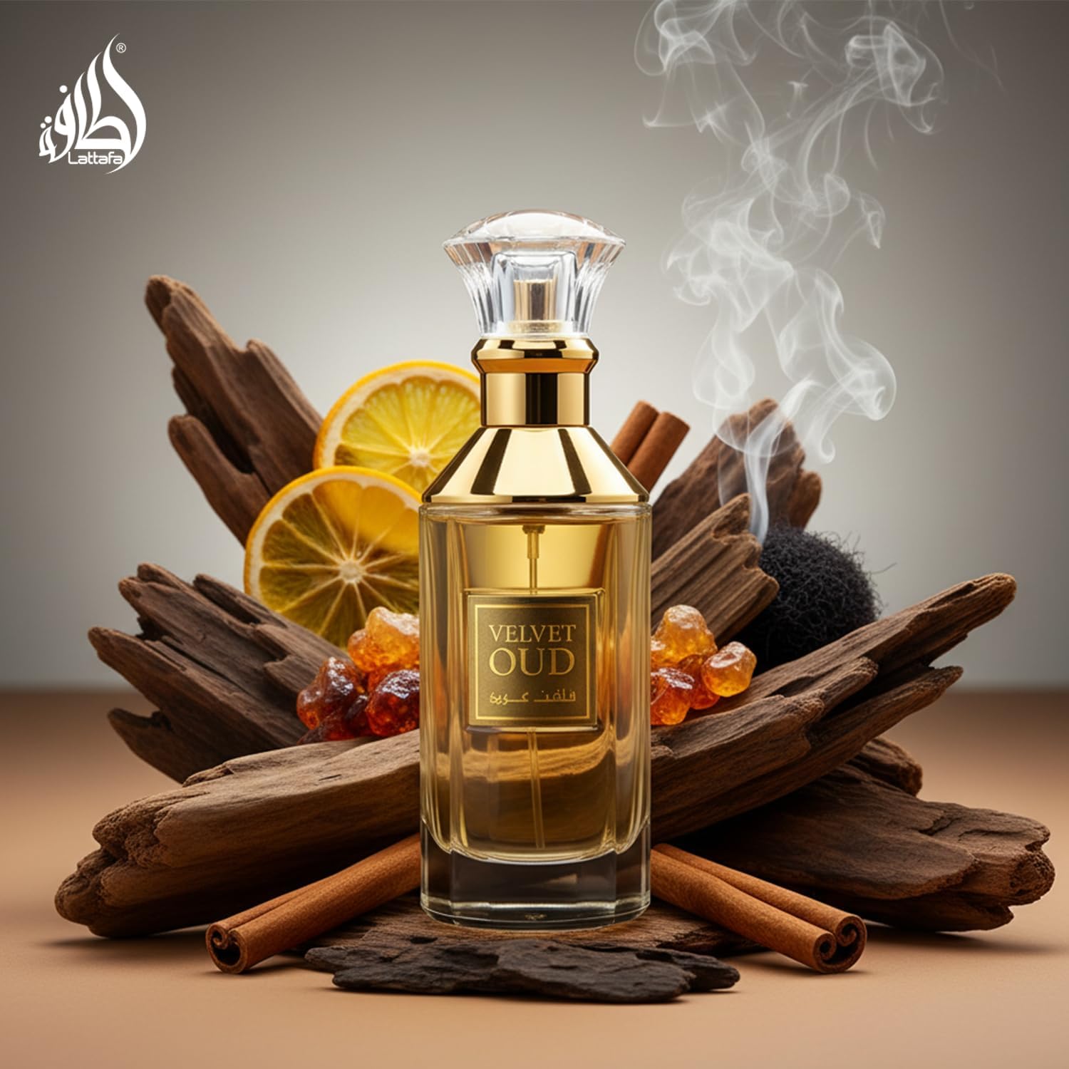 Fragancia Velvet Oud Lattafa Unisex 100 ml