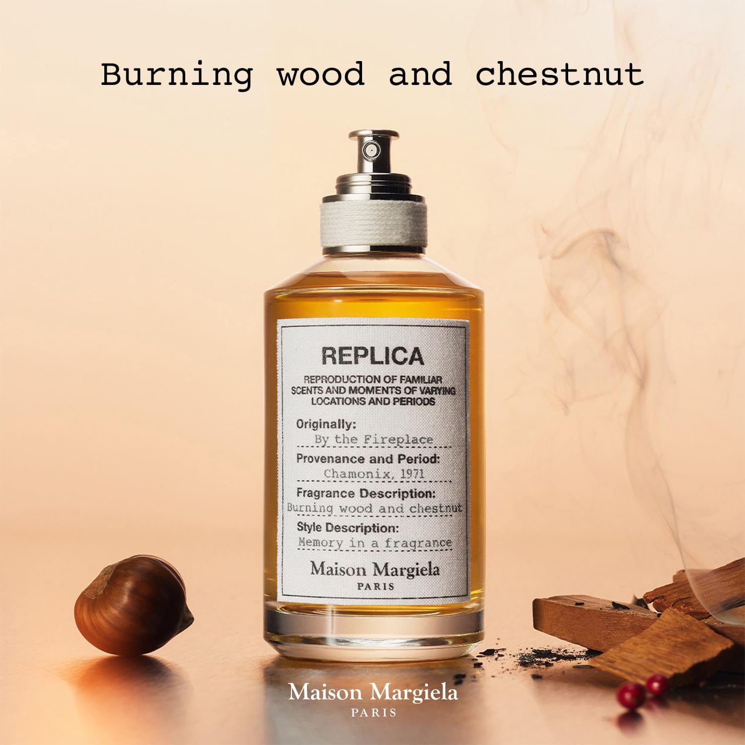 Fragancia Replica By The Fireplace de Maison Margiela (EDT) Unisex - 100 ml