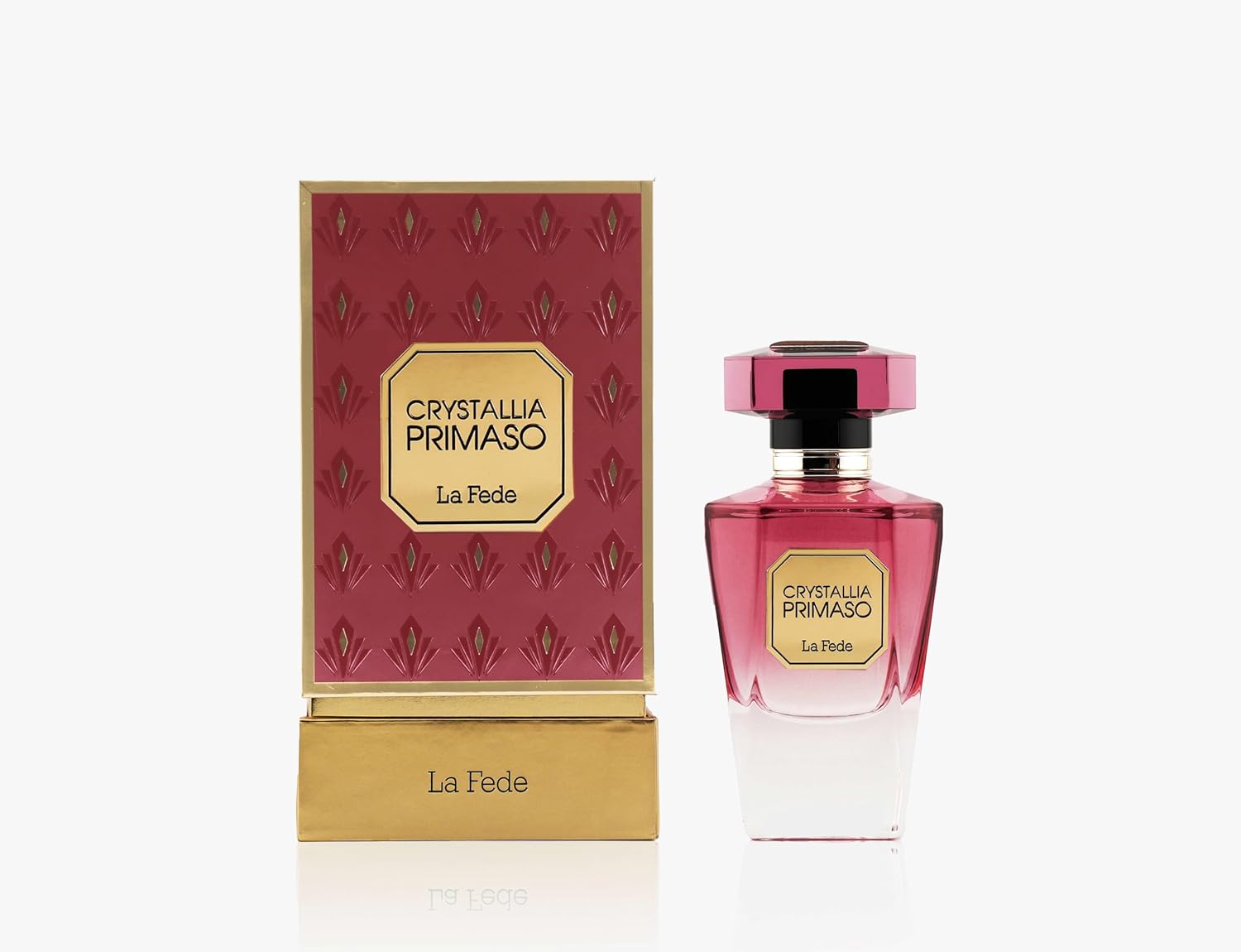 Fragancia Khadlaj La Fede Crystallia Primaso EDP para Mujeres 3.4 oz