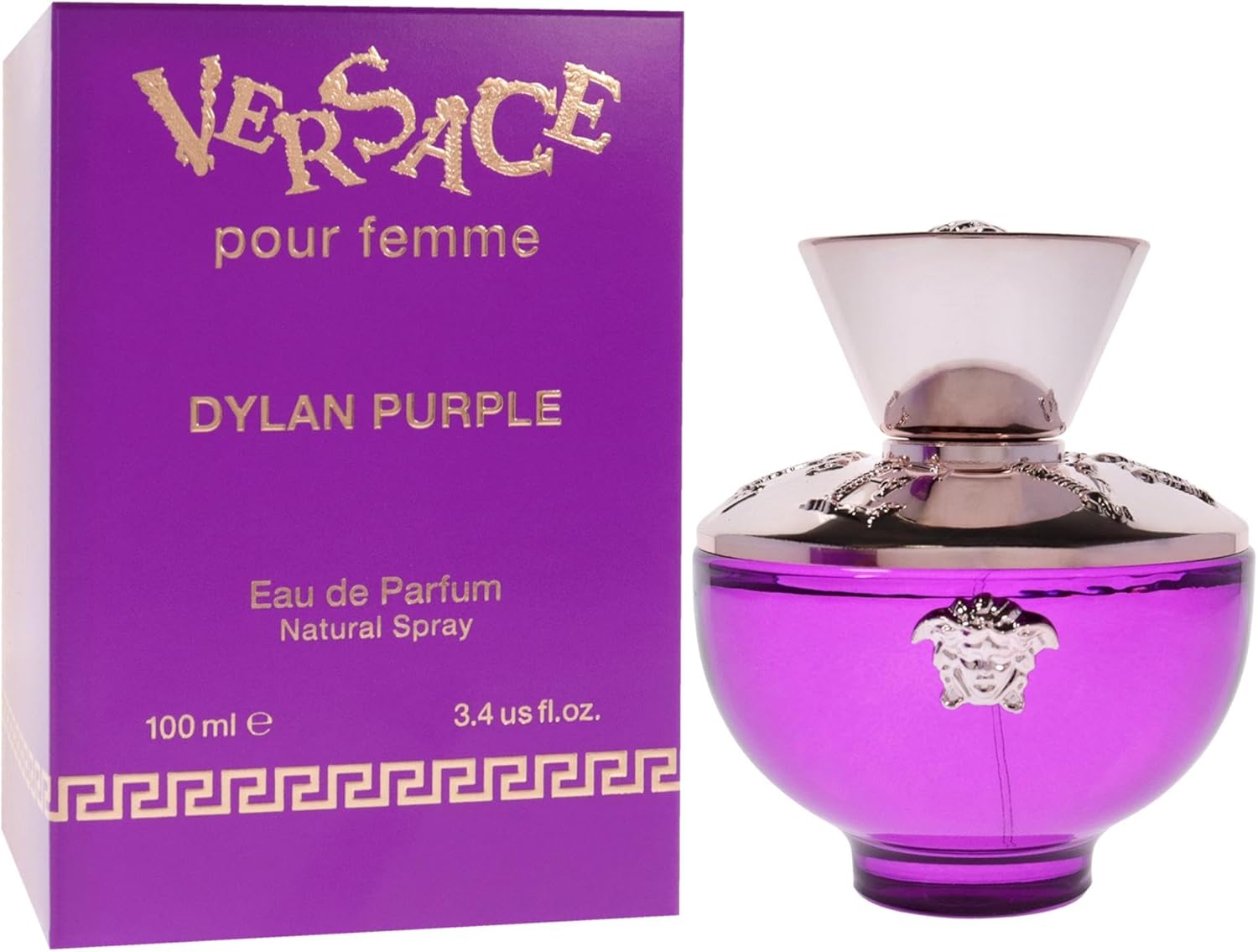 Fragancia Dylan Purple de Versace para Mujer -100  mlEDP Spray