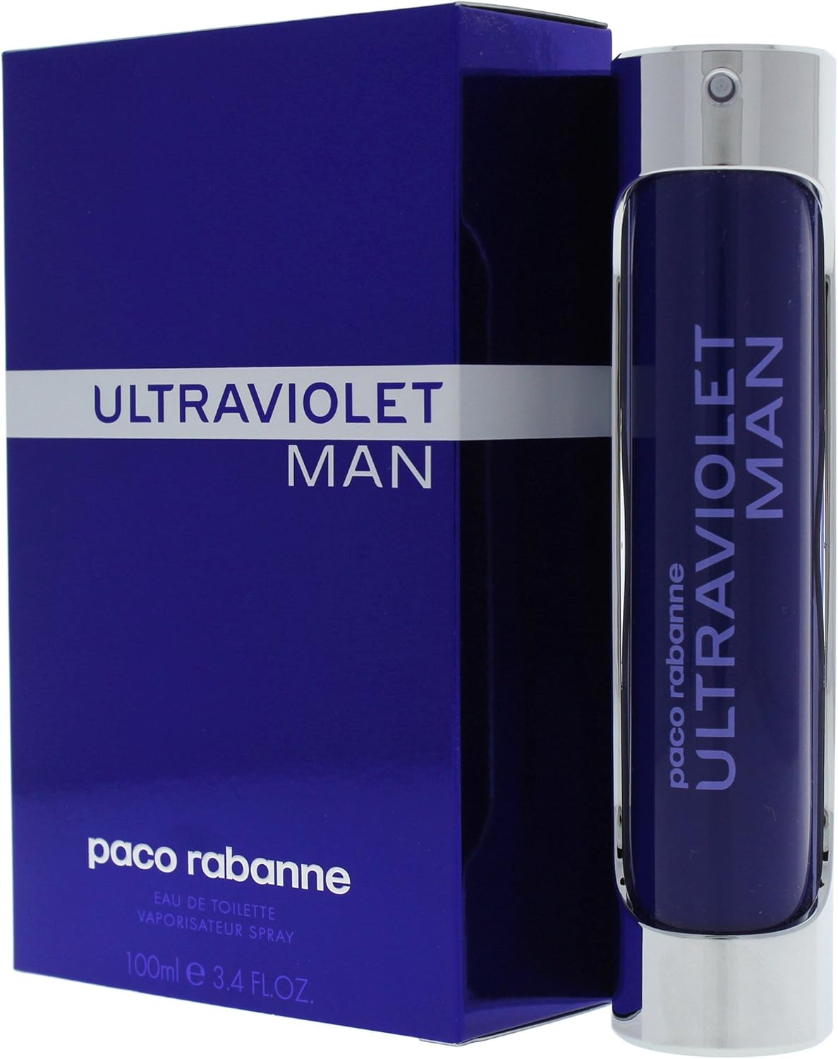 Fragancia Ultraviolet de Paco Rabanne para Hombre - 100 ml EDT Spray