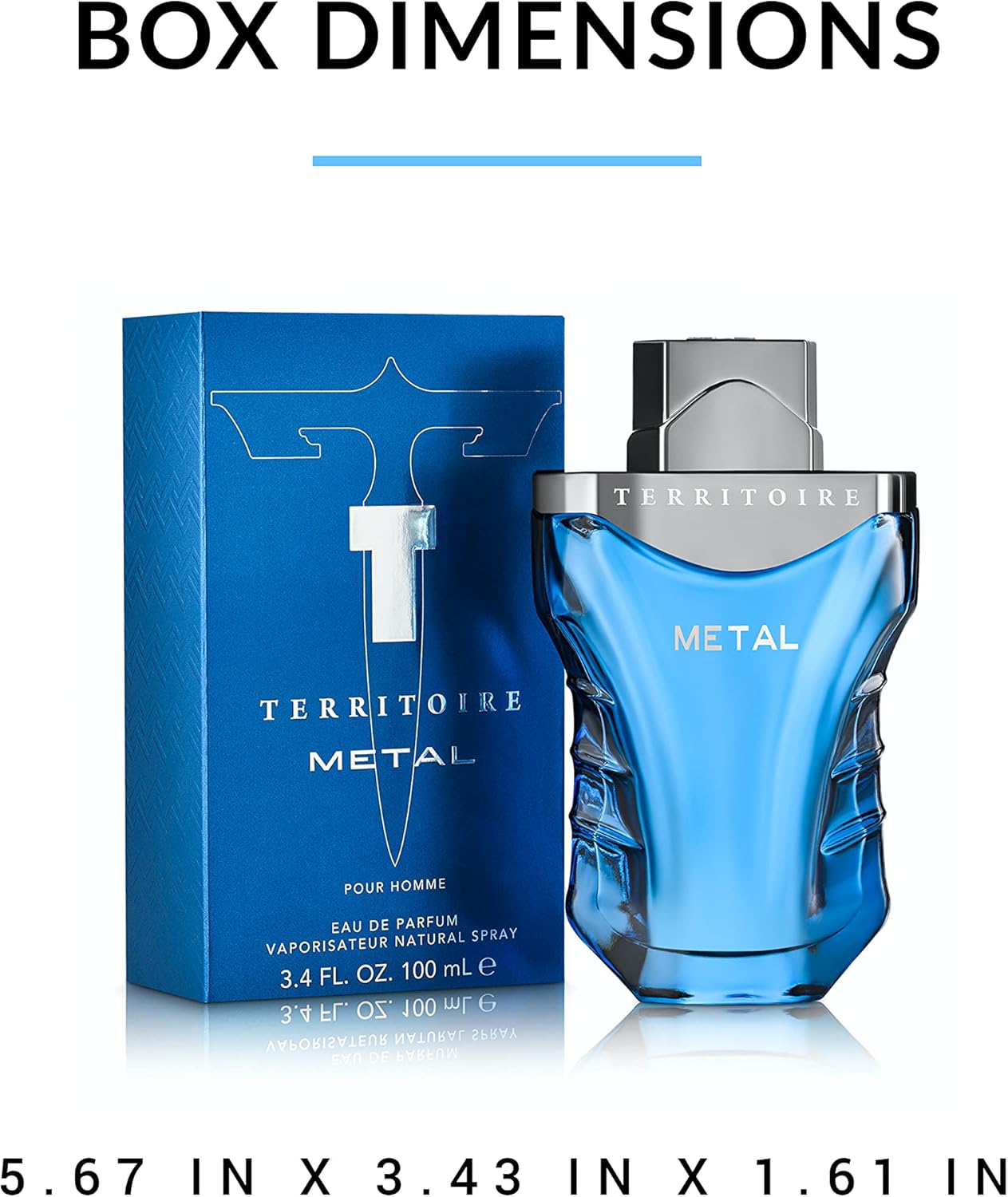 Fragancia Metal Territoire 100 ml
