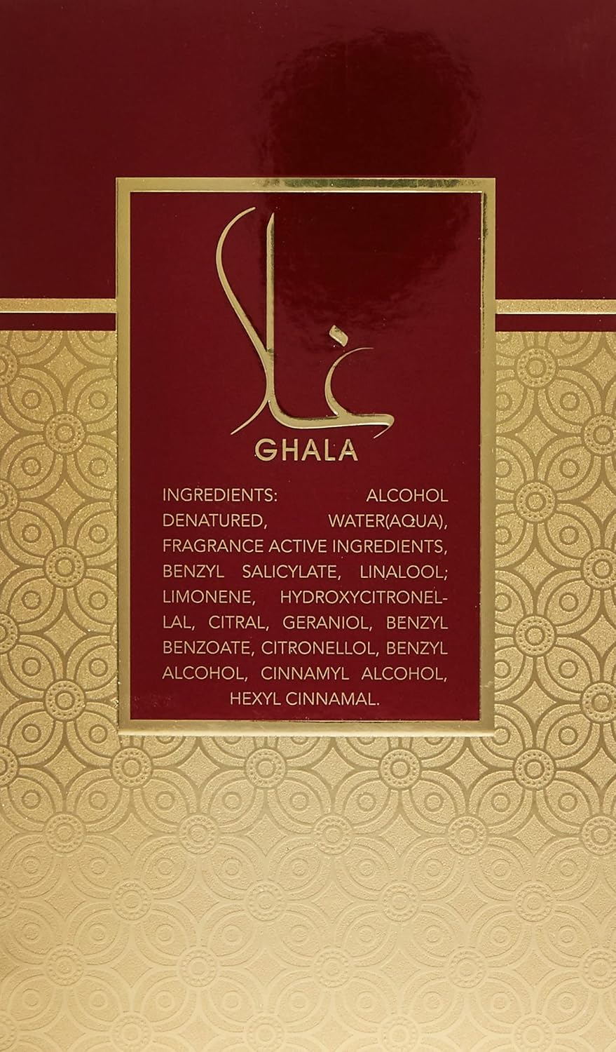 Fragancia Al Wataniah Ghala Unisex EDP 3.4 oz
