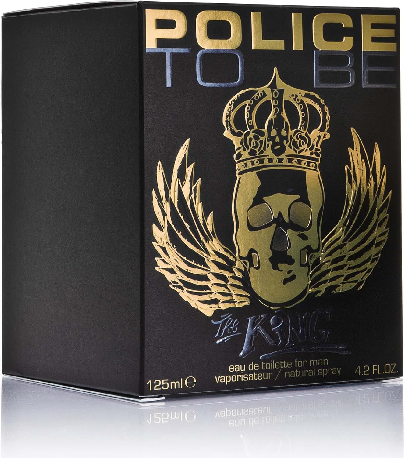 Fragancia Police To Be The King EDT para Hombres, 125ml